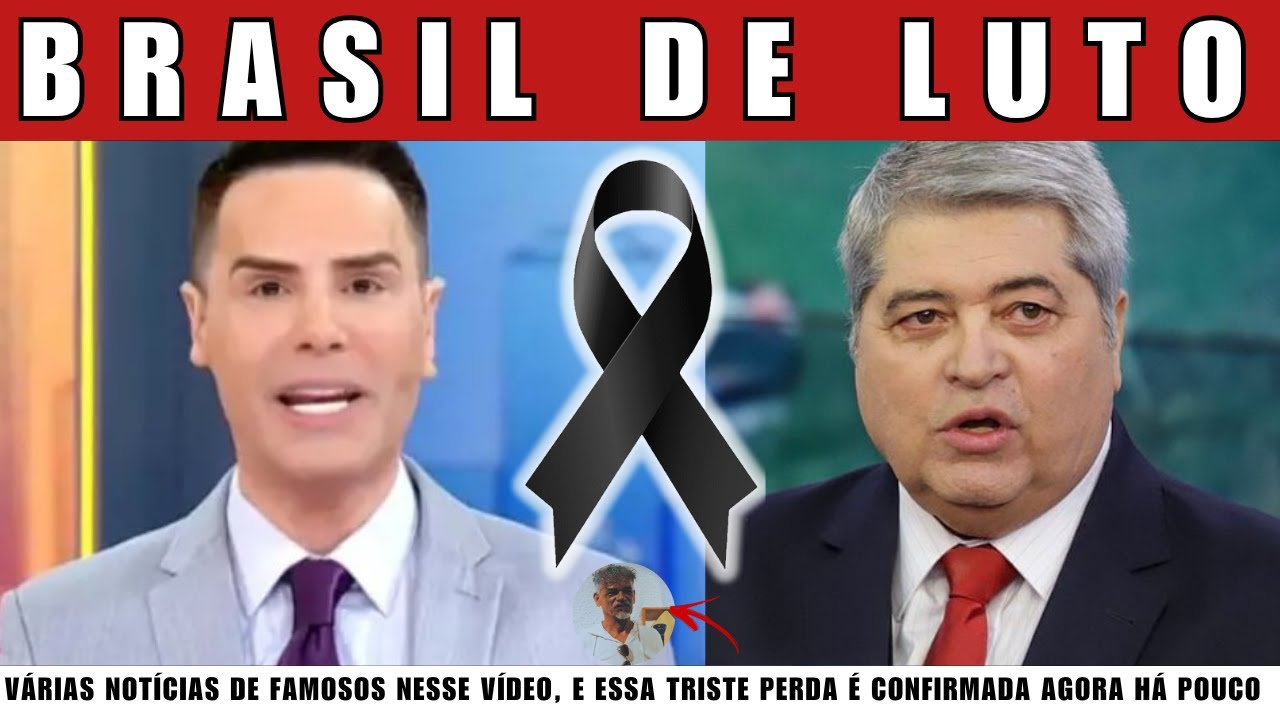 FOUND DEAD, great artist | DATENA PRESENTER news arrives | Luiz Bacci communicated...