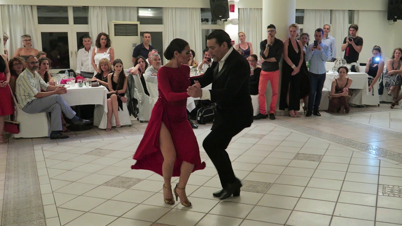 Natalia Hills & Alejandro Aquino at Syros Tango Festival 2018 1