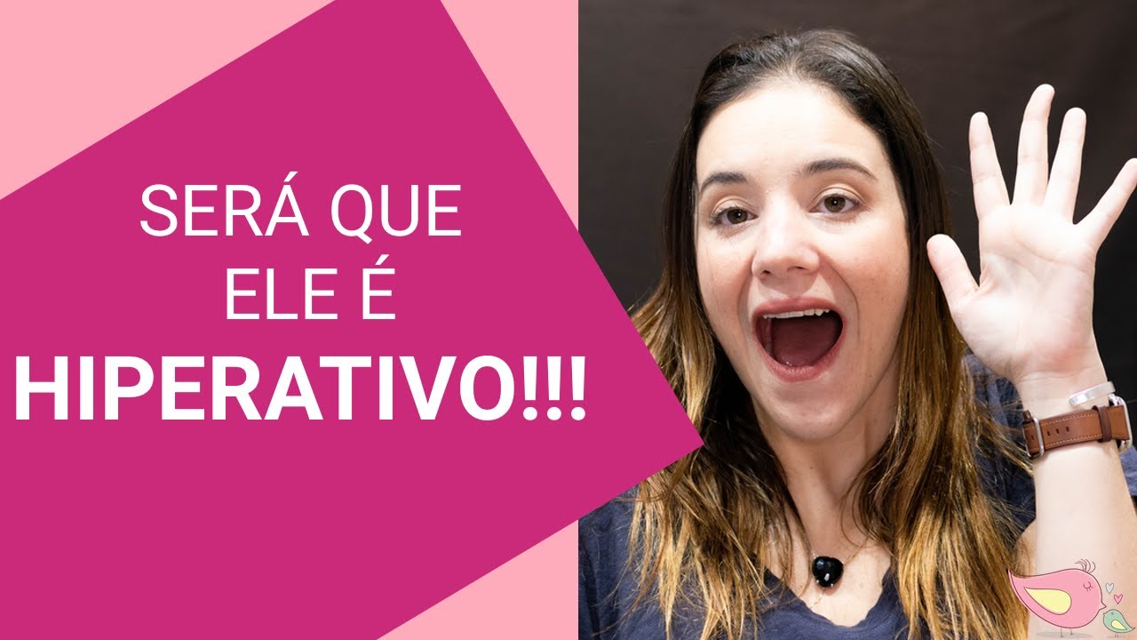 Meu filho é hiperativo? Quais são os sintomas da hiperatividade ?