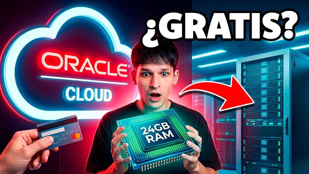 Consigue un servidor GRATIS de 24GB RAM para toda la vida - Oracle Cloud