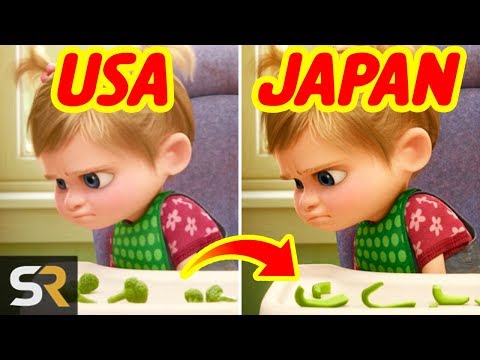 10 Animated Movies That Were Changed In Other Countries Video