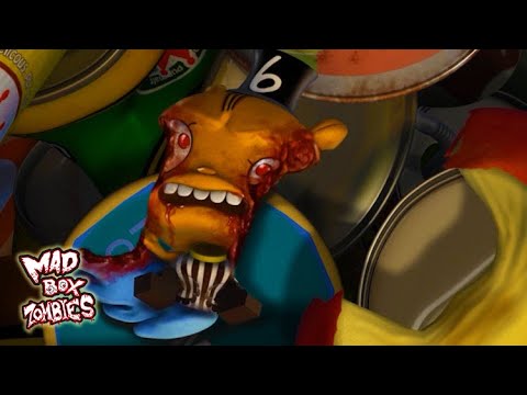 Dibujos animados para adolescentes en español: Fuera de la Nevera - Mad Box Zombies