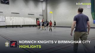 Norwich Knights 1 vs Birmingham City 1