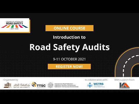 Online Course: Introduction to Road Safety Audits Day 2