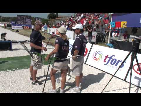 Korea v USA – recurve mixed team gold | Porec 2011 Archery World Cup stage 1