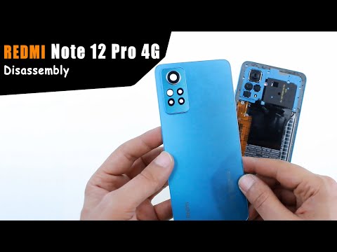 Xiaomi Redmi Note 12 Pro 4G Disassembly