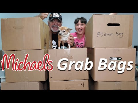 MICHAELS Christmas Grab Bags | Two Stores | Who Did Better? | February 28th 2022