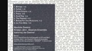 Absolute Ensemble ft. Joe Zawinul - Ice Pick Willy
