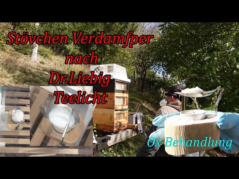 Dr.Liebig oxalic acid vaporizer for Varroa treatment.