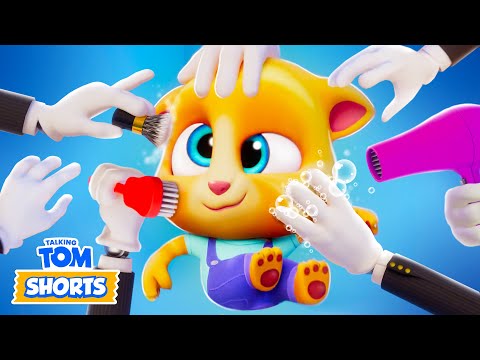 Robot Cleaner 🤖🧼 Talking Tom Shorts (S3 Episode 9)