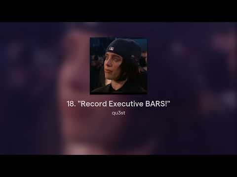 18. "Record Executive BARS!"