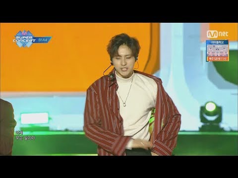 170910 B1A4 - A Lie + What's Going On @ Mnet Super Concert