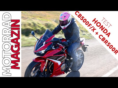 Honda CB500F, CB500X and CBR500R 2022 review - Big-piston fork, two brake discs, lighter wheels