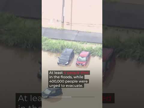 Record-breaking rain in Japan leaves several dead, thousands stranded | #AJ shorts