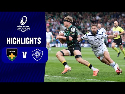 Extended Highlights - Northampton Saints v Castres Olympique Quarter-final | Investec Champions Cup