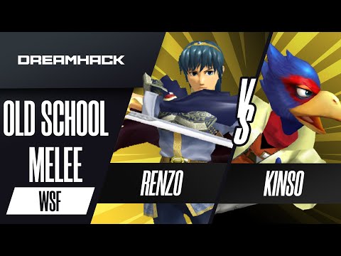 Renzo vs Kins0 - Old School Melee Winners Semis - DreamHack Rotterdam