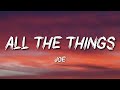 Joe All The Things Your Man Won T Do