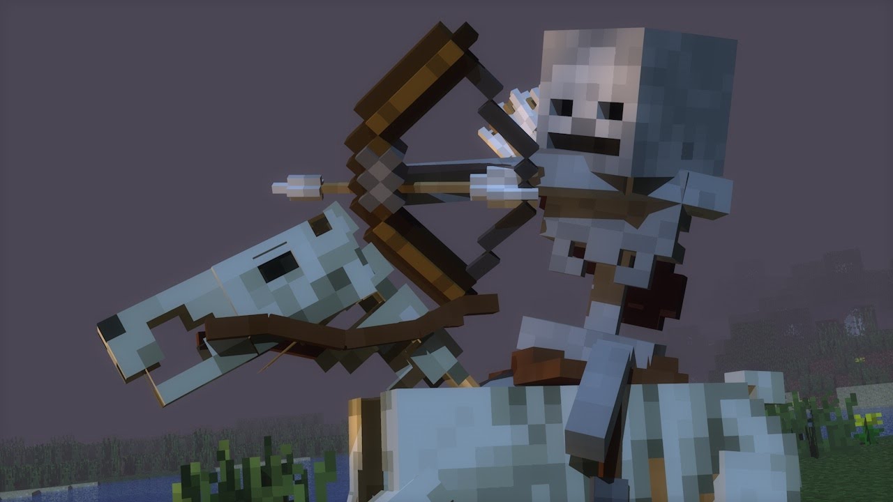 "Skeleton Horseman" - Minecraft Animation