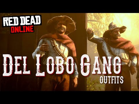 DEL LOBO OUTFITS: Red Dead Online (Flaco Hernández, Jorge & Alfredo Montez) (Mexican Styled Outfits)