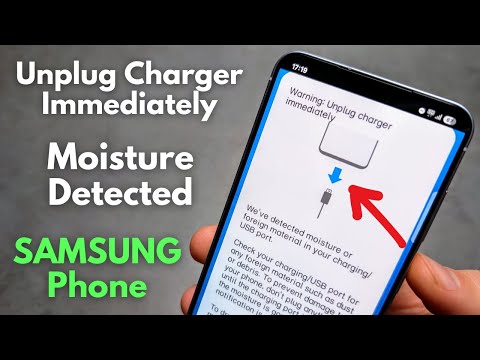 FIX Samsung Phone Warning: Unplug Charger Immediately. Moisture ,Foreign Object Detected in USB Port