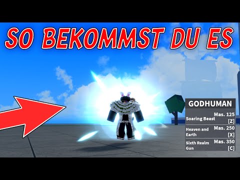 SO BEKOMMST DU GODHUMAN IN BLOX FRUITS