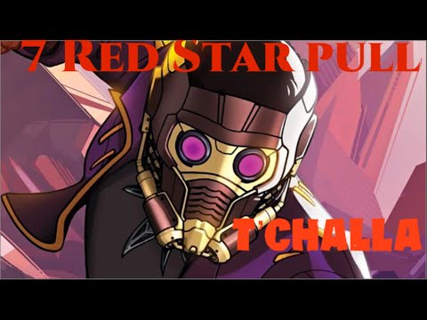 7 red Star pull Tchalla