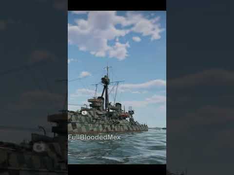 HMS Dreadnought vs 50kg Bombs #shorts