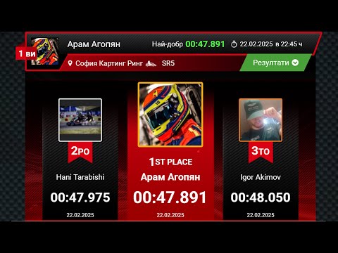 sofia #karting ring | second driving | 22-02-2025