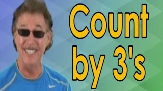 Count by 3 | Skip Count by 3 | Skip Counting | Skip Counting Song | Jack Hartmann