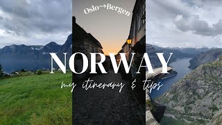 How To: Solo Travel in Norway with Public Transport | Detailed Itinerary