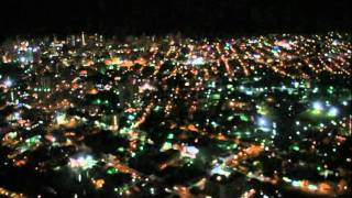 preview picture of video 'Night-time Landing San Juan, Puerto Rico, 12 24 11'