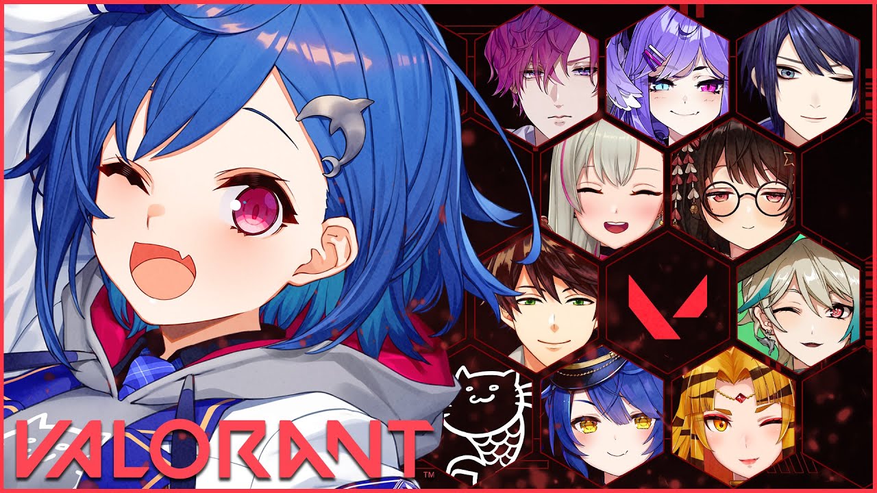 【 VALORANT 】国  際  ヴ  ァ  ロ  カ  ス【 にじさんじ/西園チグサ 】