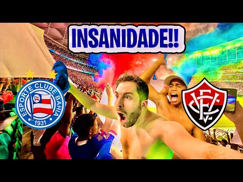 CLIMA DE OUTRO PLANETA NO BAVI - BRIG@ E PROVOCAÇÃO/ Bahia 2 x 1 Vitória