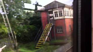 preview picture of video 'Henley in Arden signal box on it's last day 23/10/10'