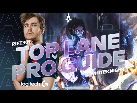 Play Toplane Like A PRO | Rift 101 | PRESENTED BY LOGITECH G