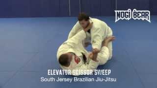 preview picture of video 'Elevator Scissor Sweep Instructional with Andrew Riddles of SJBJJ - Nogi Bear AGL PGL BJJ'