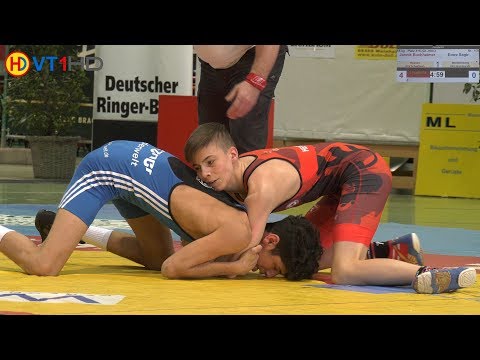 RINGEN | DM 2018 Junioren (Gr./Rö.) - 55kg Finale 3+5