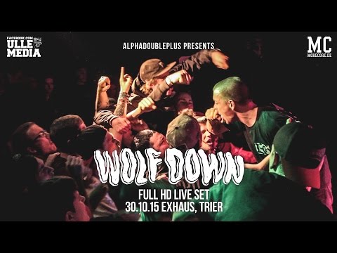 WOLF DOWN - Full HD Live Set - Exhaus, Trier - 30.10.2015