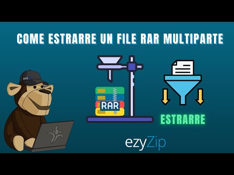 Come Estrarre Archivi Multipart RAR (part1.rar, part2.rar, ecc.)