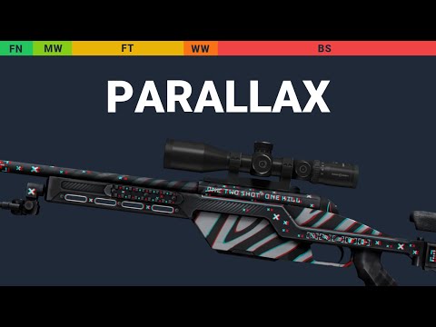 SSG 08 Parallax - Skin Float And Wear Preview