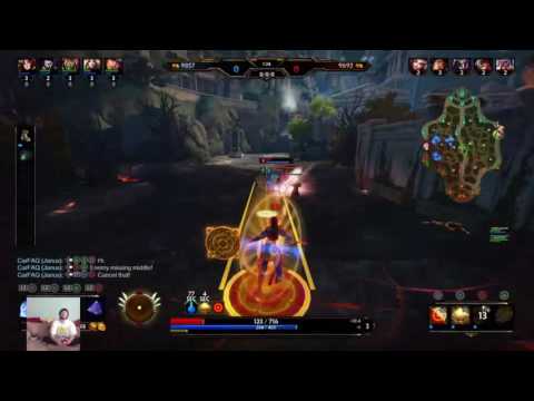SMITE-Amaterasu and Bellona boxing match