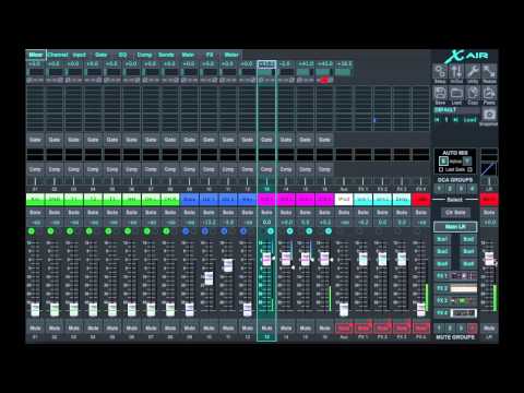 NEW: AUTO MIX (Dugan Style) - Midas M32 MR18 + Behringer X32 X-Air XR18 XR16 XR12 X18