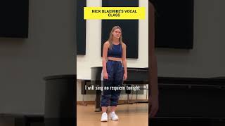 Claire DeJean singing Requiem