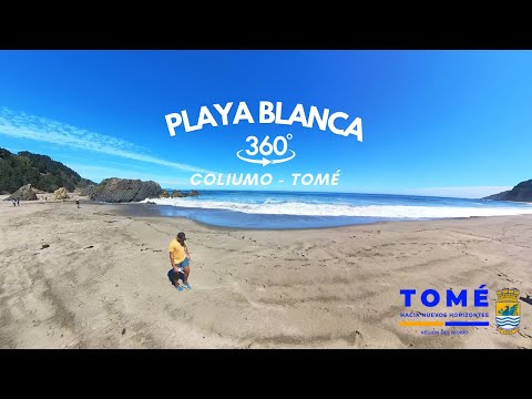 Coliumo 360 - Playa blanca
