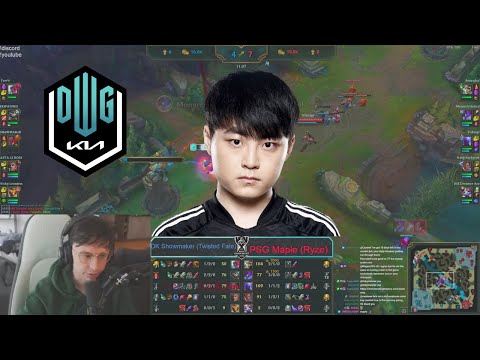 Caedrel Reacts To Showmaker Getting One Shot By EUW Kha' Zix!!