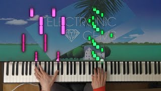 Krosia - Azur | Piano Synthesia Tutorial
