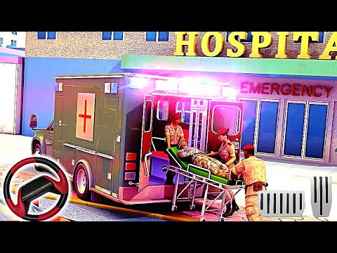 Army Ambulance Driving 2019-US Soldier Rescue Game- Best Android IOS Gameplay