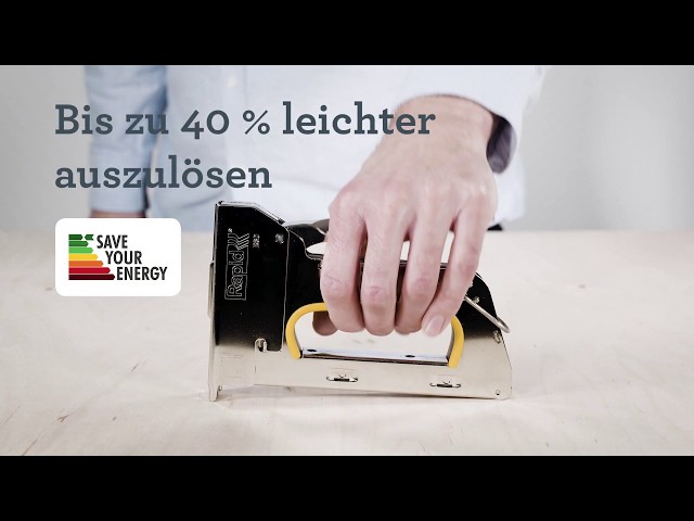 Video teaser for Rapid PRO R30 Handtacker - DE