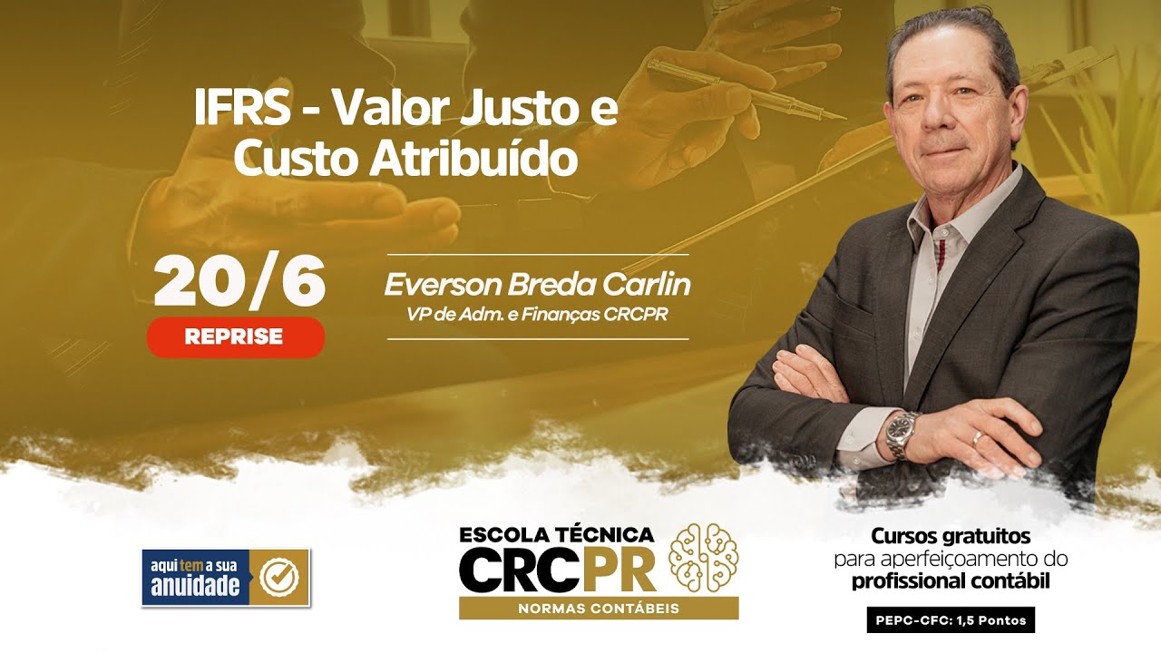 REPRISE - ETEC Normas Contábeis | EP 4 - Valor Justo e Custo Atribuído