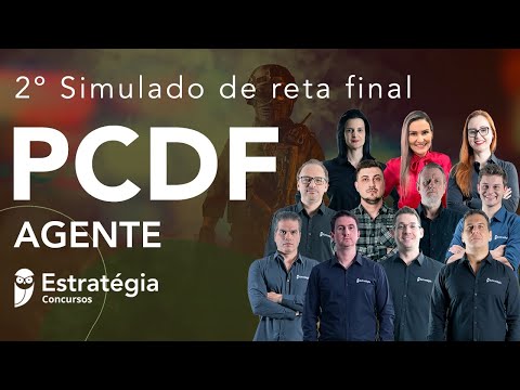 2º Simulado Reta Final PCDF - Agente: Correção